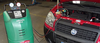 Ricarica climatizzatore